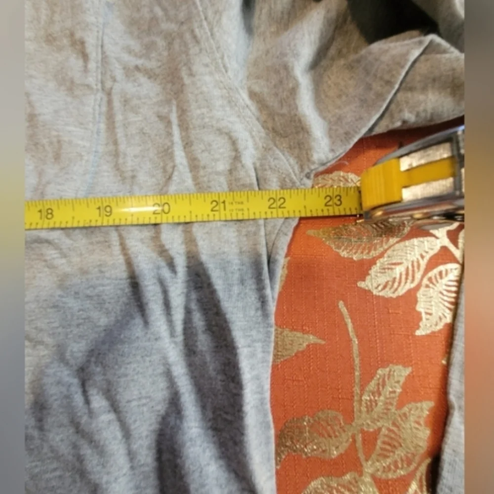 Vintage Carhartt Heather Gray Simple Basic Classic Long Sleeve Tee Size Medium